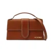 Jacquemus Le Grand Bambino Leather Crossbody Bag In Brown