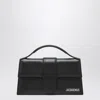Jacquemus Rectangular Top Handle Detachable Strap Shoulder Bag In Black