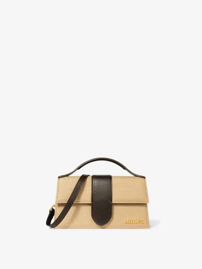 Jacquemus Le Grand Bambino Bag In Sand