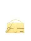 Jacquemus Le Bambino Ivory Bag Women In Yellow