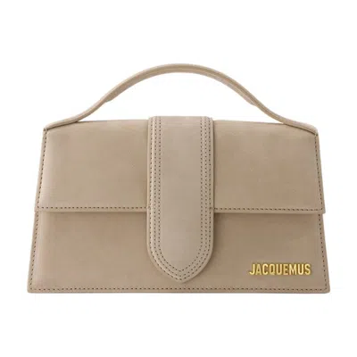 Jacquemus Le Grand Bambino In Gray