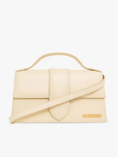 Jacquemus Le Grand Bambino Beige Bag In Nude