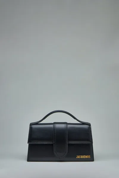 Jacquemus Le Bambino Black Handbag With Removable Shoulder Strap In Leather Woman