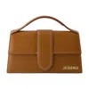 Jacquemus Le Grand Bambino In Smooth Leather In Brown