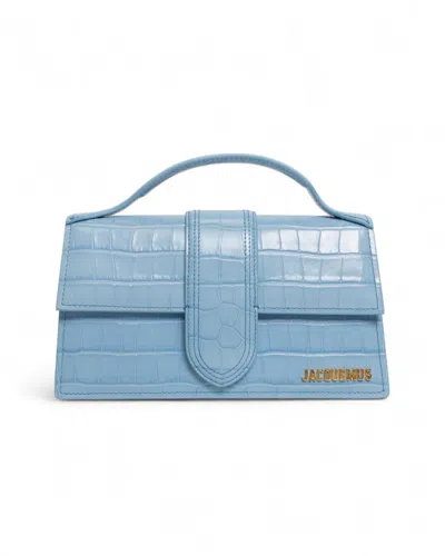 Jacquemus Le Grand Bambino Cocco Azzurra In Blue