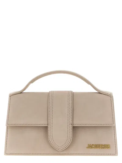 Jacquemus Le Grand Bambino Handbag In Sand