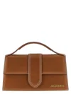 Jacquemus Le Grand Bambino In Smooth Leather In Brown
