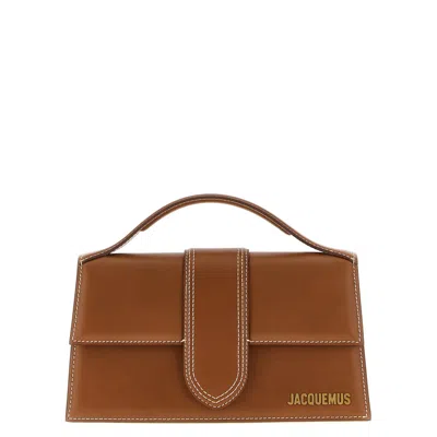 Jacquemus Le Grand Bambino Handbag In Brown