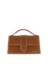 Jacquemus Le Grand Bambino Leather Crossbody Bag In Brown