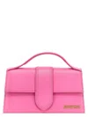 Jacquemus Le Grand Bambino Leather Bag In Fuchsia