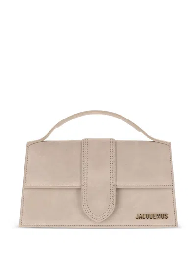 Jacquemus Le Grand Bambino Handbag In Sand