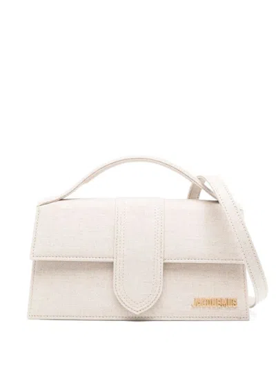Jacquemus Le Grand Bambino Handbag In Sand