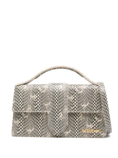 Jacquemus 'le Grand Bambino' Handbag In Sand