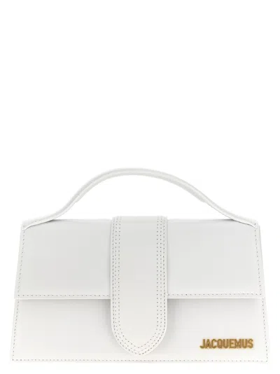 Jacquemus Le Grand Bambino Tote Bag In White
