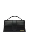 Jacquemus Le Grand Bambino Handbags Black In Black