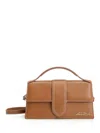 Jacquemus Le Grand Bambino In Smooth Leather In Brown