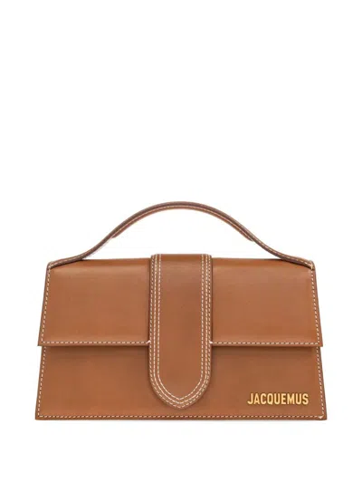 JACQUEMUS JACQUEMUS LE GRAND BAMBINO IN SMOOTH LEATHER BAGS