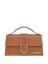 Jacquemus Le Grand Bambino In Smooth Leather In Brown