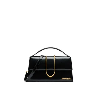 Jacquemus Le Grand Bambino La Croisière Bag In Black