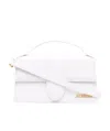 Jacquemus Shoulder Bags With Detachable Strap And Top Handle In White