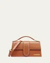 Jacquemus Le Grand Bambino Leather Crossbody Bag In Brown