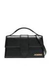 Jacquemus Le Grand Bambino Leather Handbag In Black