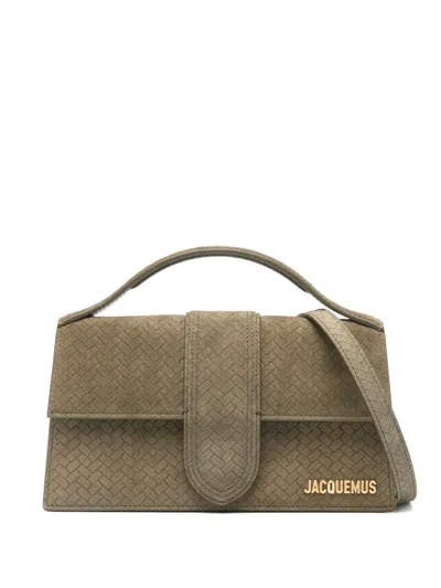 Jacquemus Le Grand Bambino Leather Handbag In Green