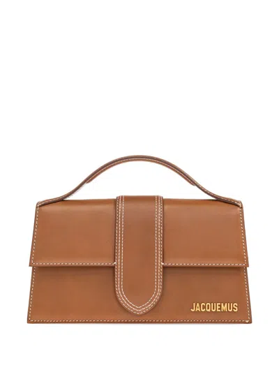 Jacquemus Le Grand Bambino Leather Handbag In Brown