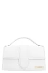 Jacquemus Le Bambino Top Handle Flap Bag Leather In White