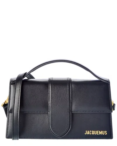 JACQUEMUS LE GRAND BAMBINO LEATHER SHOULDER BAG