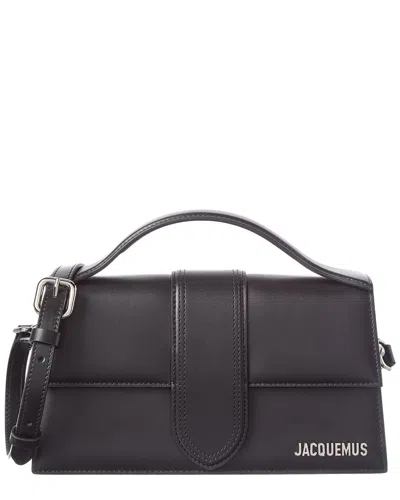 JACQUEMUS JACQUEMUS LE GRAND BAMBINO LEATHER SHOULDER BAG