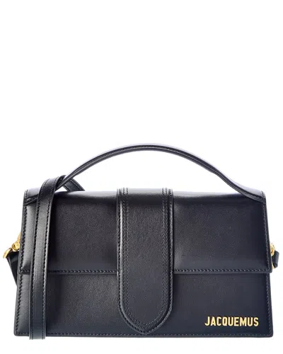 Jacquemus Le Grand Bambino Bag Woman Black In Leather