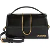 Jacquemus Le Grand Bambino Leather Shoulder Bag In Black 990