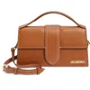 Jacquemus Le Grand Bambino Leather Crossbody Bag In Brown