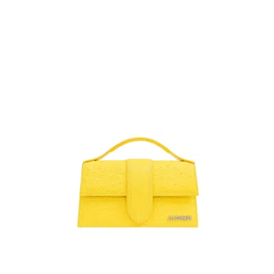 Jacquemus Le Grand Bambino Shoulder Bag In Gold