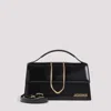 Jacquemus Le Grand Bambino Leather Shoulder Bag In Black