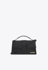 Jacquemus Rectangular Top Handle Detachable Strap Shoulder Bag In Black