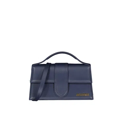 Jacquemus Le Grand Bambino Shoulder Bag In Blue