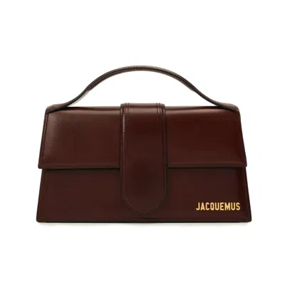 Jacquemus Le Grand Bambino Shoulder Bag In Brown