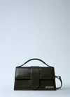 Jacquemus Rectangular Top Handle Detachable Strap Shoulder Bag In Brown
