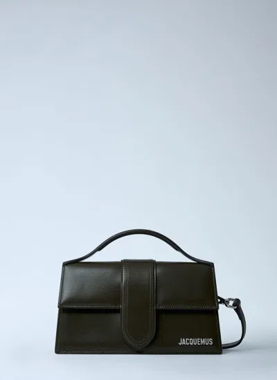Jacquemus Le Grand Bambino Shoulder Bag In Brown