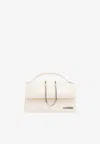 Jacquemus Le Grand Bambino Leather Shoulder Bag In Cream