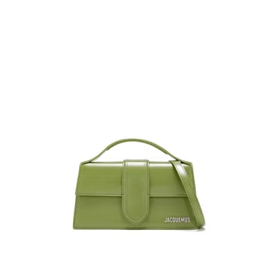 Jacquemus Le Grand Bambino Shoulder Bag In Green