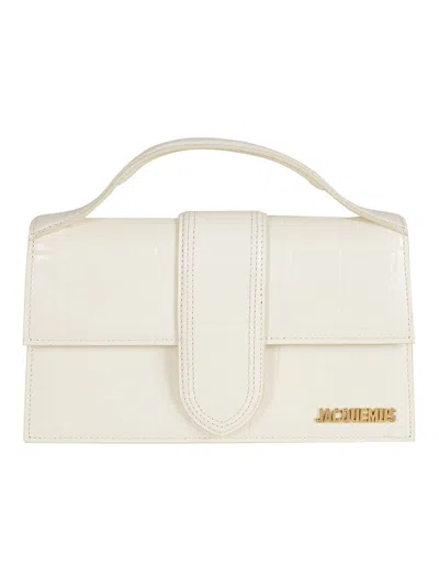 Jacquemus Le Grand Bambino Shoulder Bag In Ivory