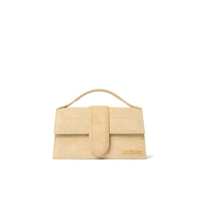 Jacquemus Le Grand Bambino Shoulder Bag In Neutral