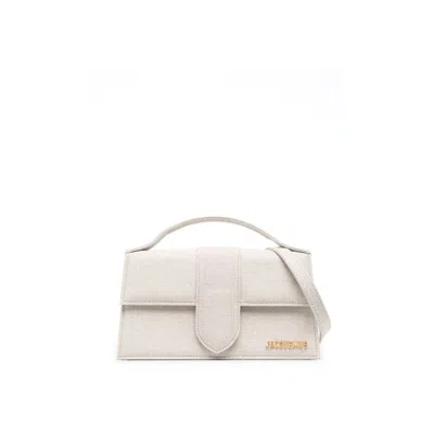 Jacquemus Le Grand Bambino Shoulder Bag In White