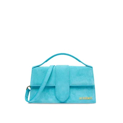 Jacquemus Le Grand Bambino Shoulder Bag Women In Blue