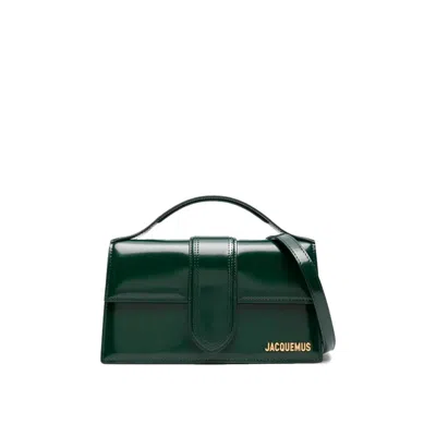 Jacquemus Le Grand Bambino Shoulder Bag Women In Green