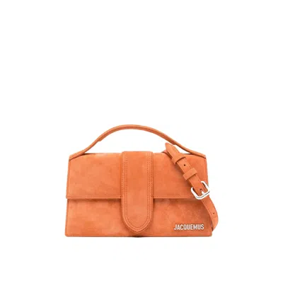 Jacquemus Le Grand Bambino Shoulder Bag Women In Orange