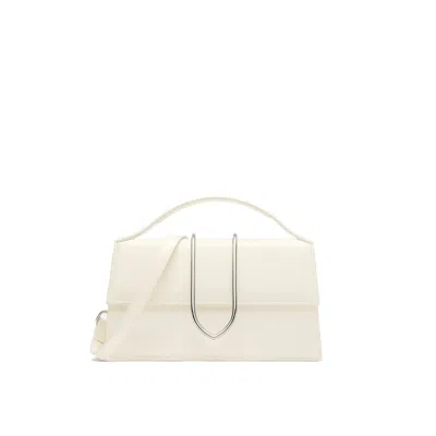 Jacquemus Le Grand Bambino Shoulder Bag Women In Neutral